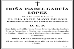 Isabel García López